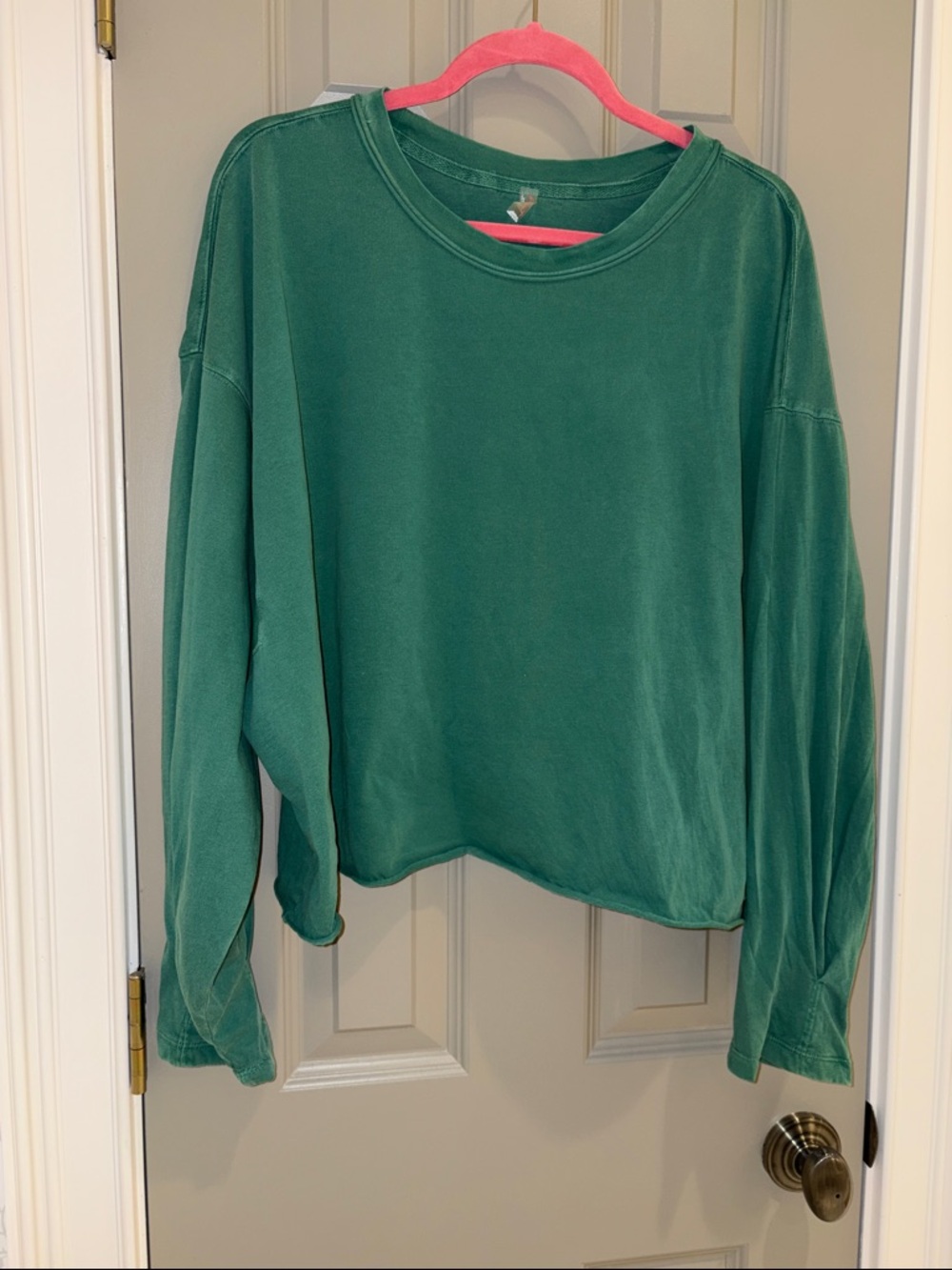 FP Movement by Free People Forest Green Long Sleeve Tee